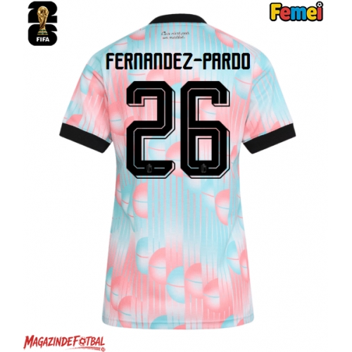 Belgia Matias Fernandez-Pardo #26 Echipament de Fotbal Replică Mondial 2026 Femei Deplasare Belgia Matias Fernandez-Pardo #26 Echipament de Fotbal Replică Mondial 2026 Femei Deplasare